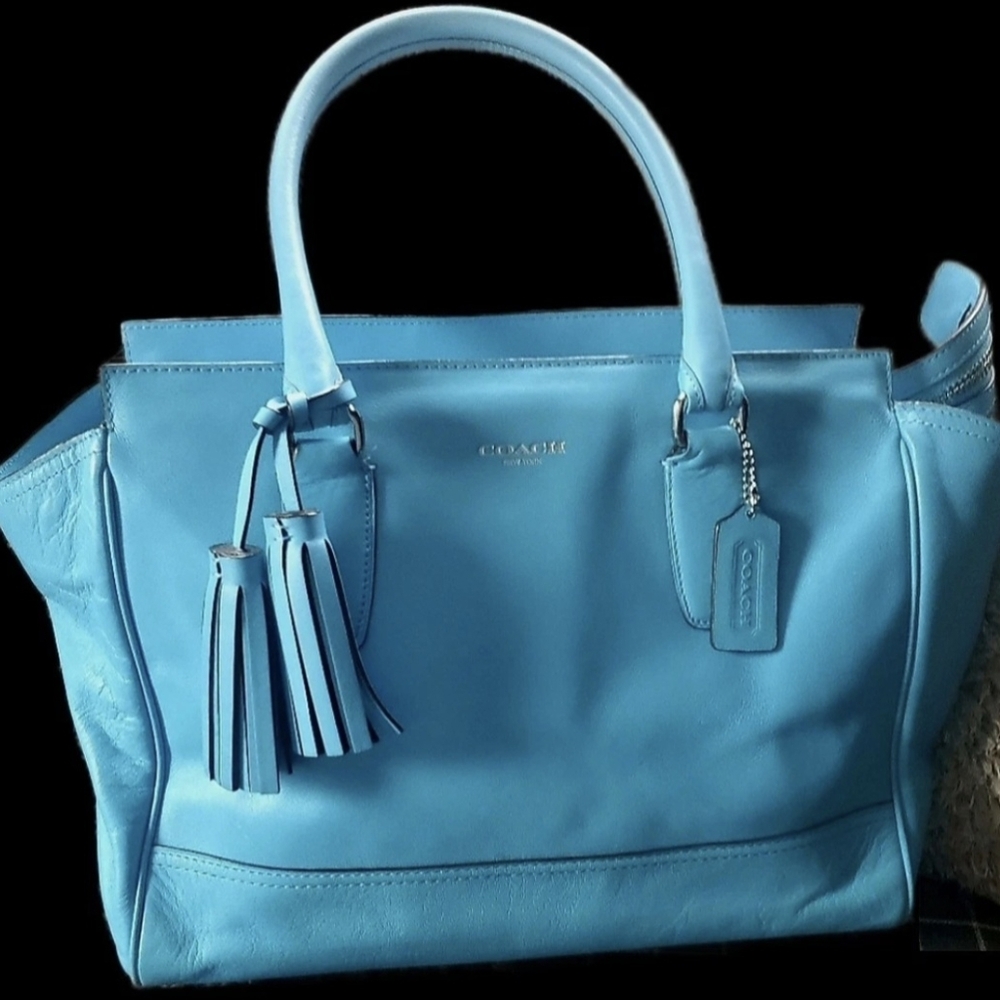Coach Candice Shoulder Leather Handbag